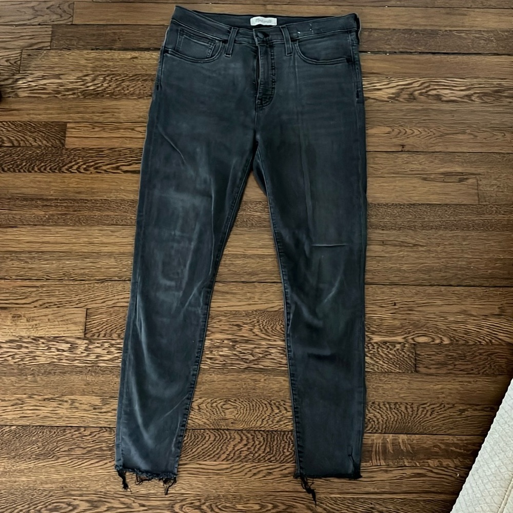 Madewell 10” Mid-Rise Skinny Jeans, size 30